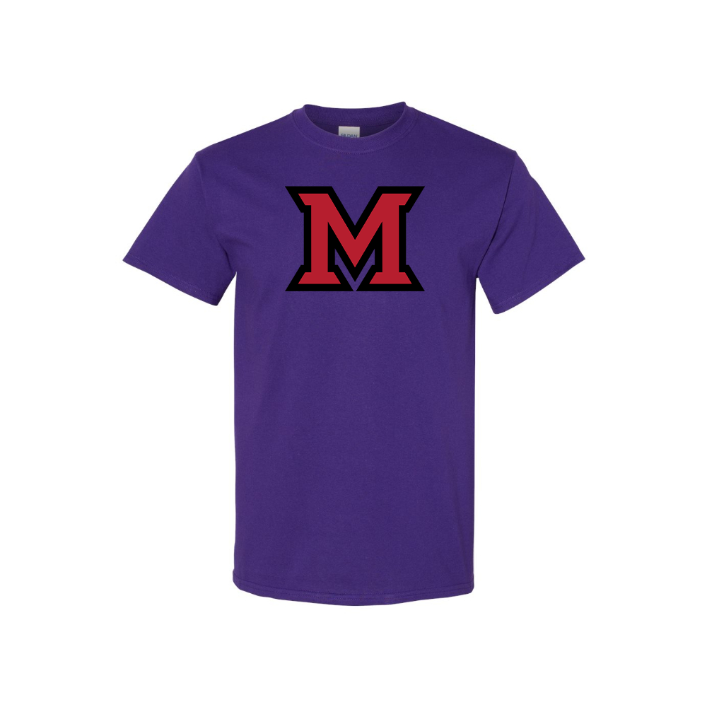 Men's Miami Ohio RedHawks Logo Cotton T-Shirt