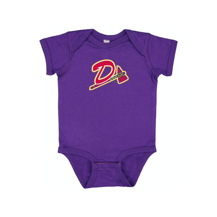 Danville Braves Logo Baby Onesie Romper
