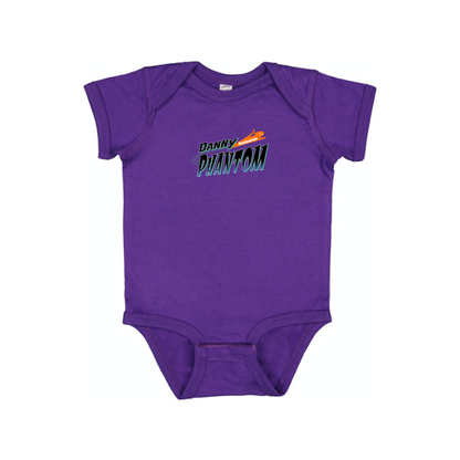 Danny Phantom Logo Baby Romper Onesie