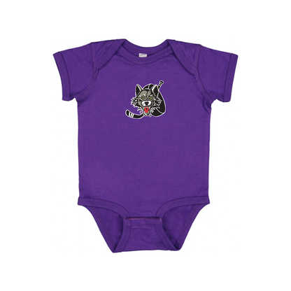 Chicago Wolves Logo Baby Romper Onesie