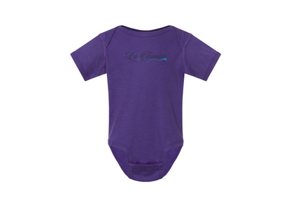 La Tamise Logo  Rabbit Skins Infant Baby Rib Bodysuit