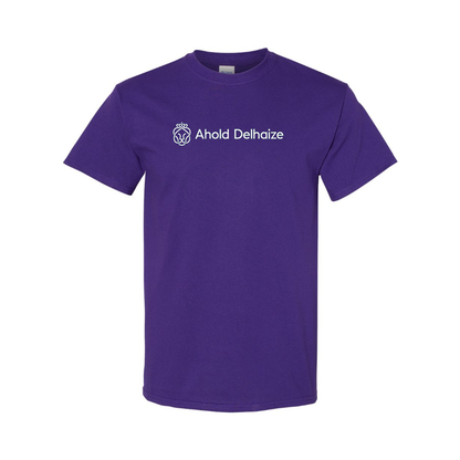 Men's  Ahold Delhaize Vertical Logo  Cotton T-Shirt