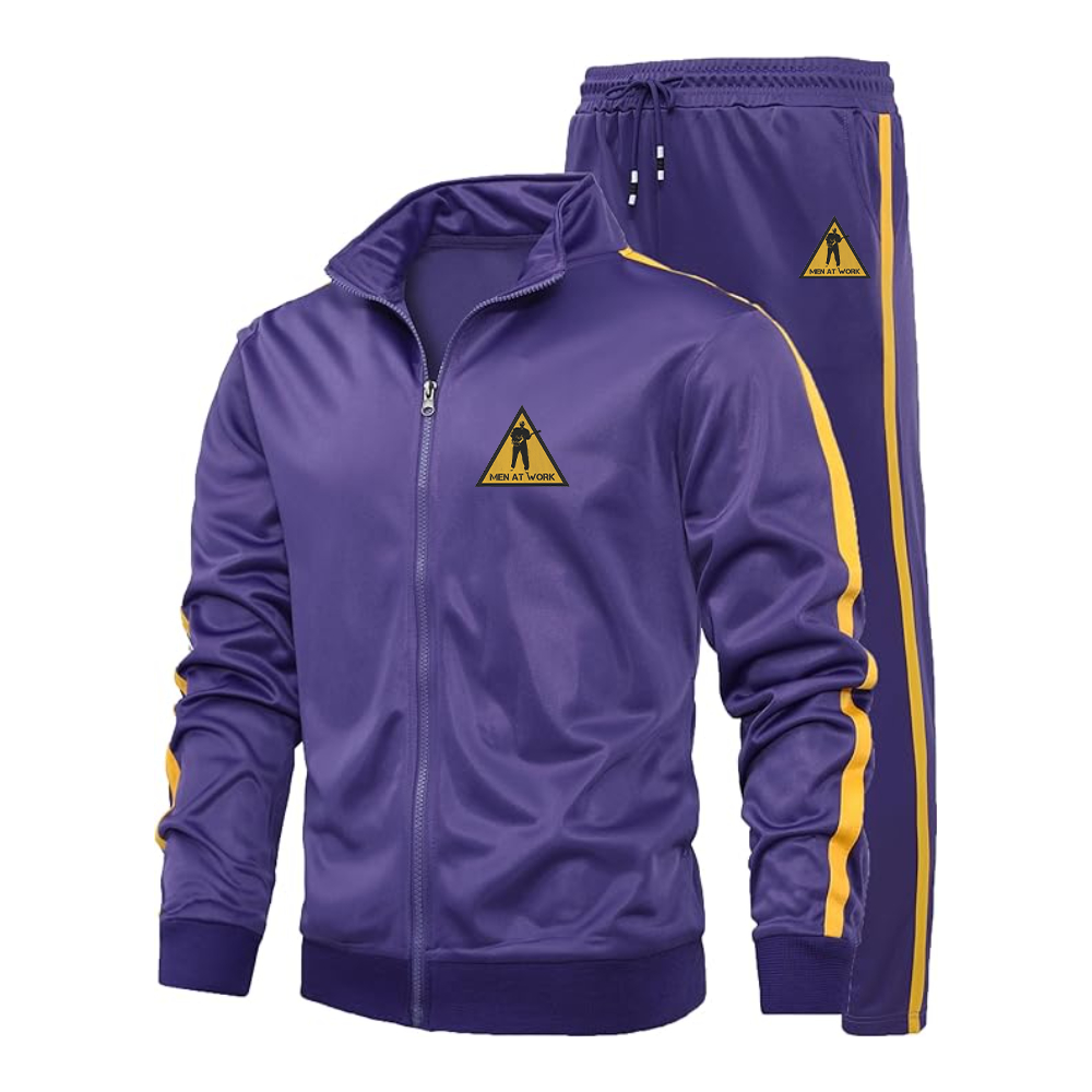 Men's Men at Work Logo Dri-Fit TrackSuit