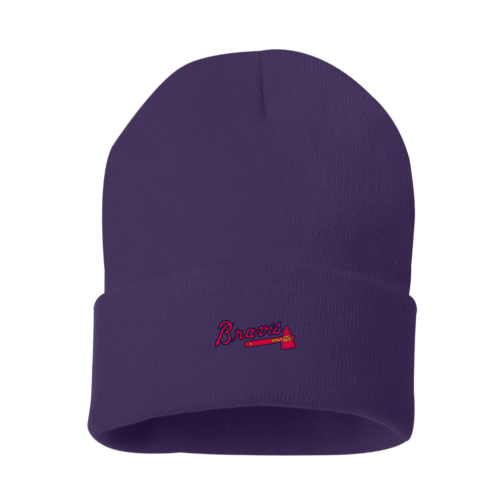 Atlanta Braves Logo Beanie Hat