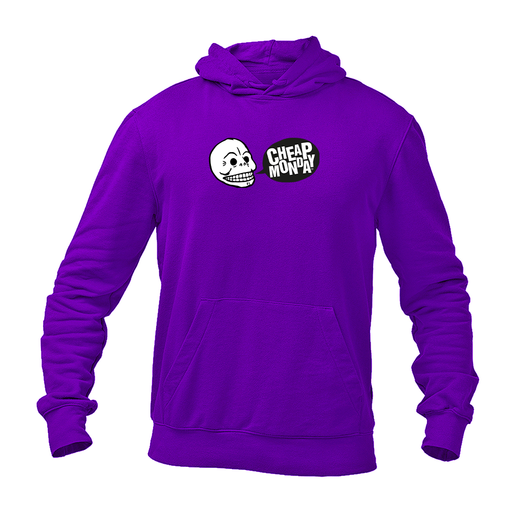 Men's Cheap Monday Logo Pullover Hoodie