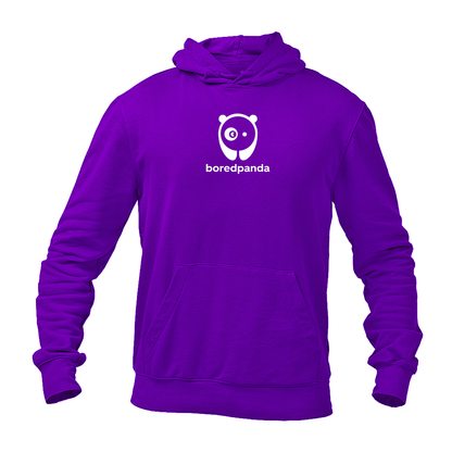 Men's Bored Panda Logo Pullover Hoodie
