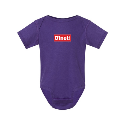 01net Logo  Rabbit Skins Infant Baby Rib Bodysuit