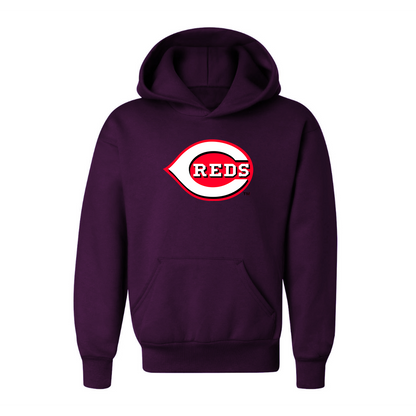 Youth Cincinnati Reds Pullover Hoodie