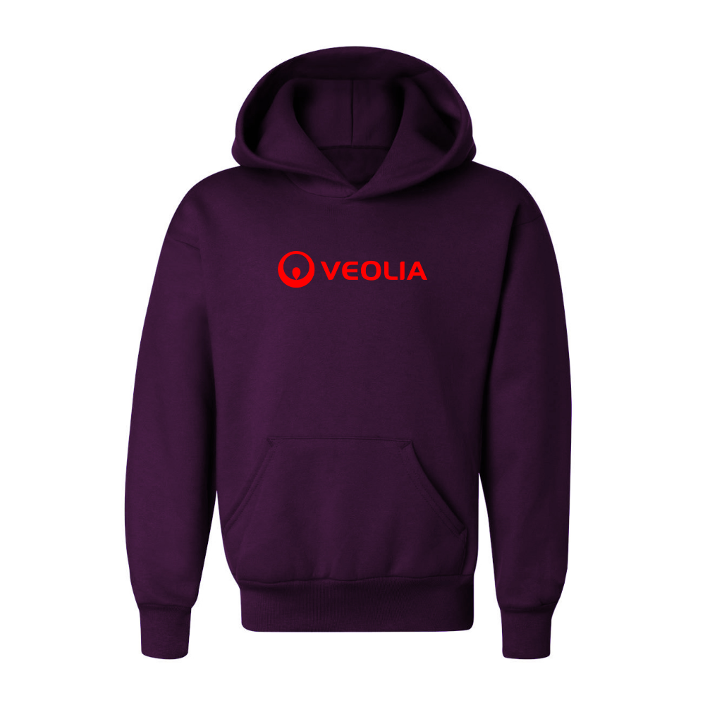 Youth Veolia Logo  Pullover Hoodie