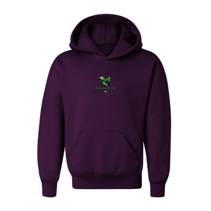 Youth Augusta GreenJackets Logo Pullover Hoodie