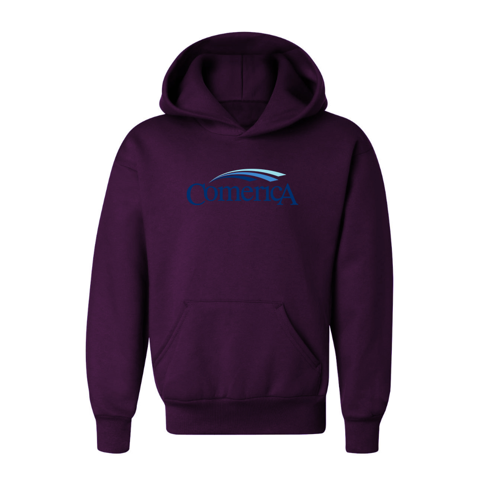 Youth Comerica  Logo Pullover Hoodie