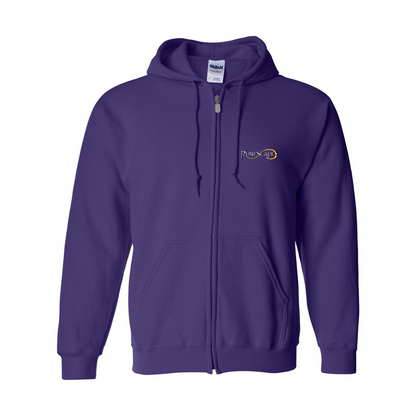 Men's Runescape Logo Gildan  Heavy Blend Full Zip Hooded Sweatshirt