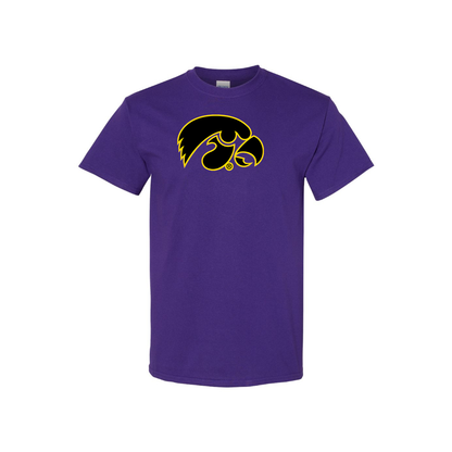 Men's Lowa Hawkeyes Logo Cotton T-Shirt
