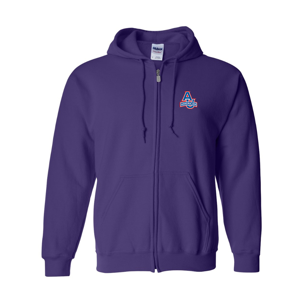 Men's  American Eagles  Gildan  Heavy Blend Full Zip Hooded Sweatshirt