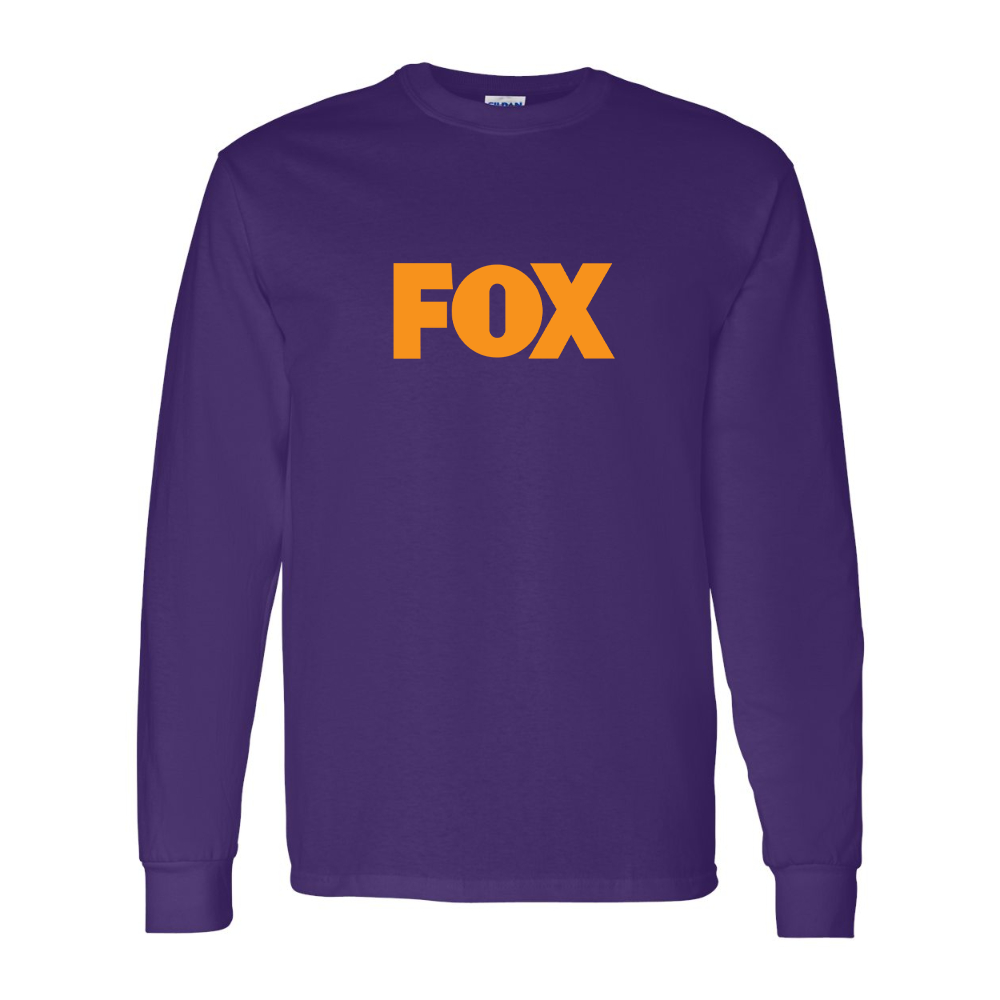Men's  Fox  Gildan Heavy Cotton Long Sleeve T-Shirt