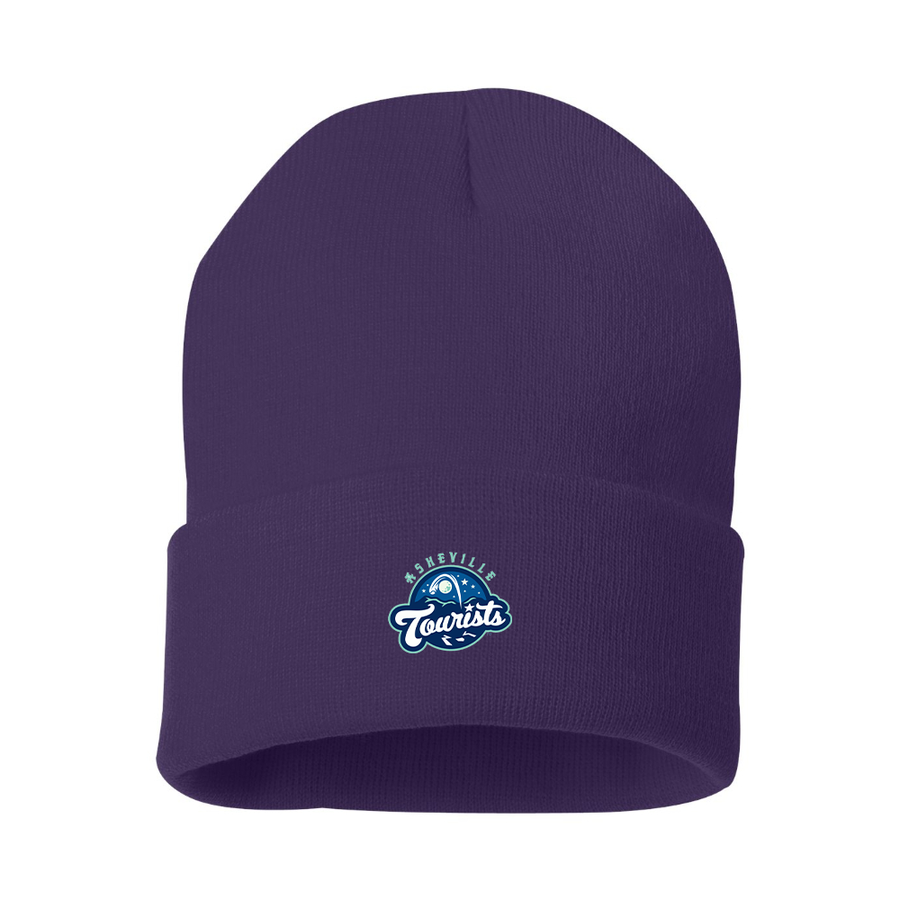 Asheville Tourists Logo Beanie Hat