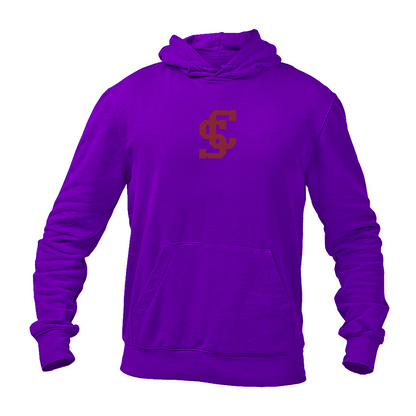 Men's Santa Clara Broncos Logo Softstyle Midweight Hooded Sweatshirt