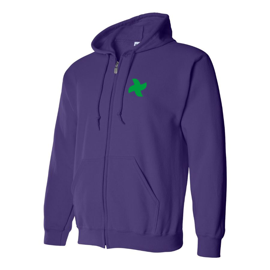 Men's Thermomix Screw Logo  Zipper Hoodie