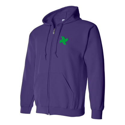 Men's Thermomix Screw Logo  Zipper Hoodie
