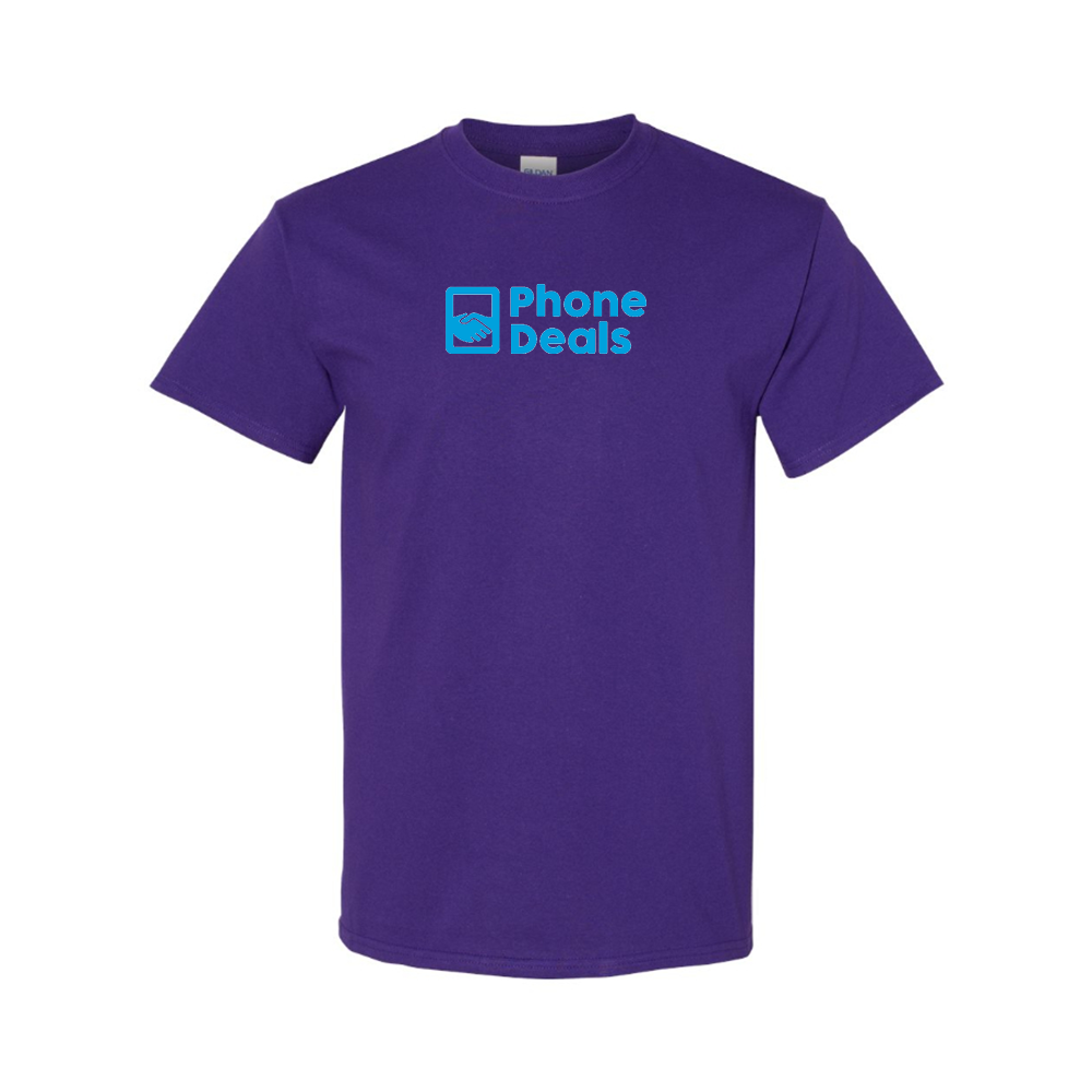 Men's MrPhoneDeals Logo Cotton T-Shirt