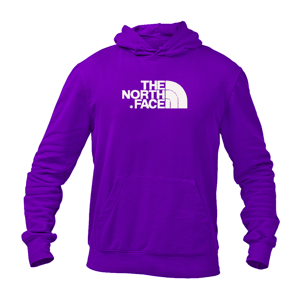 Men's The North Face Black Logo white Pullover Hoodie