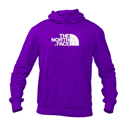 Men's The North Face Black Logo white Pullover Hoodie