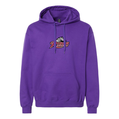 Men's Rider Broncs Logo Softstyle Midweight Hooded Sweatshirt