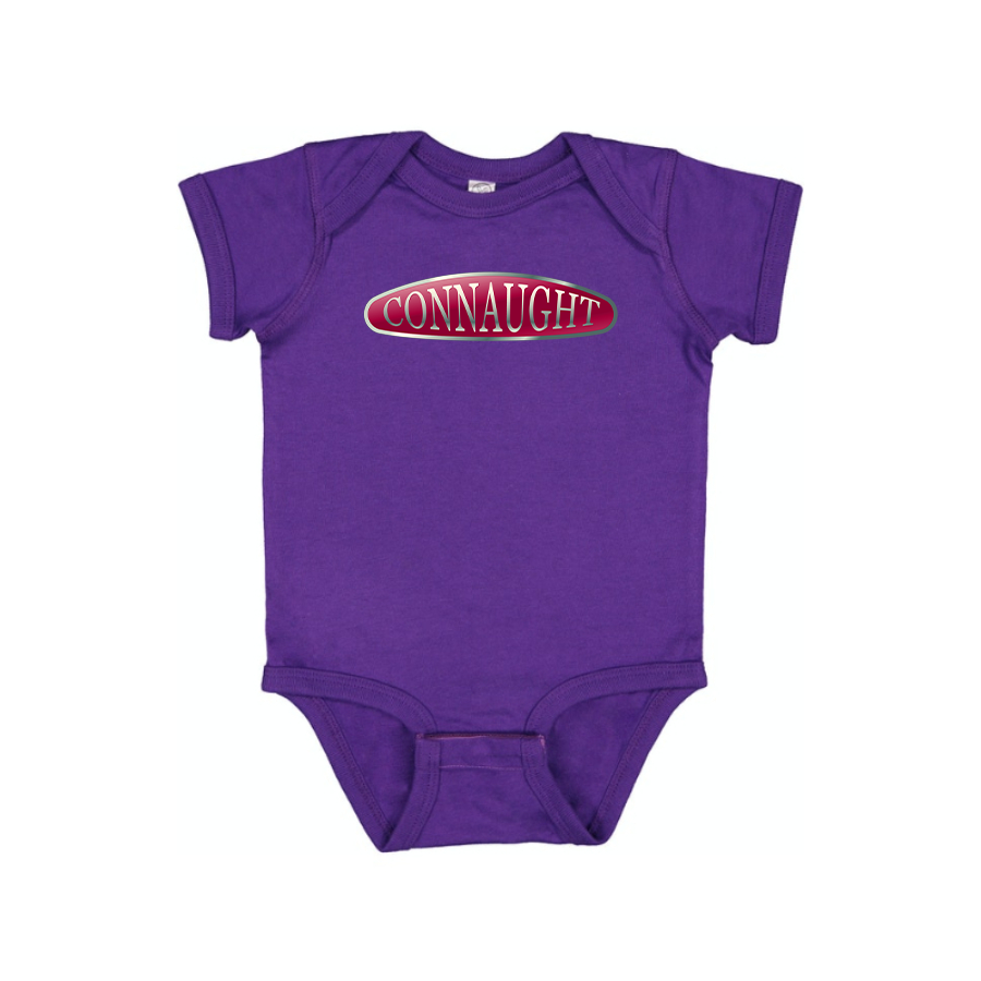 Connaught Motor Company  Logo Baby Onesie Romper