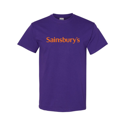 Men's Sainsbury_s Logo Cotton T-Shirt