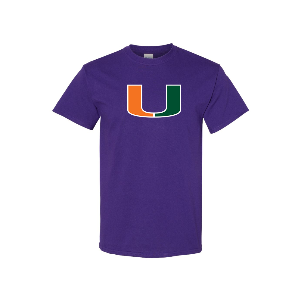 Men's Miami Hurricanes Logo Cotton T-Shirt