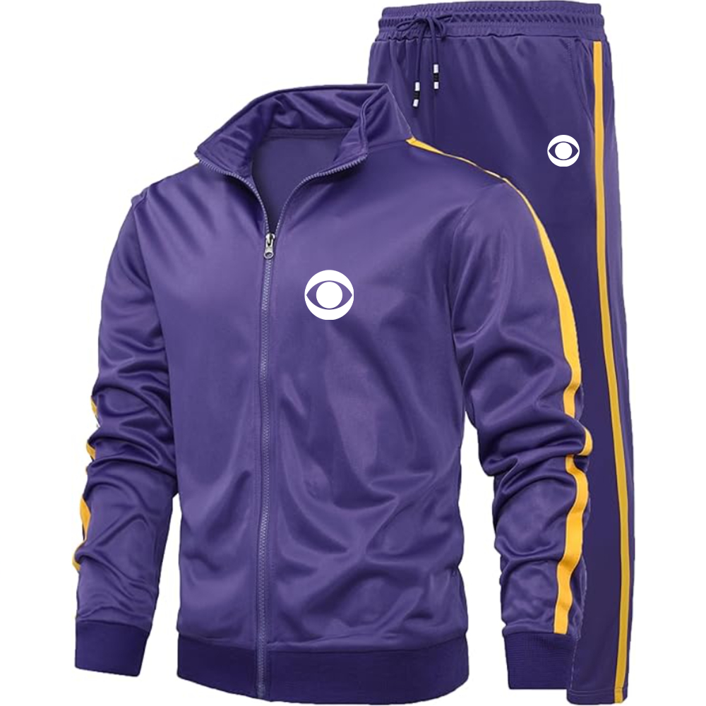 Men's CBS Logo Dri-Fit TrackSuit