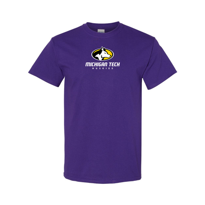 Men's Michigan Tech Huskies Logo Cotton T-Shirt