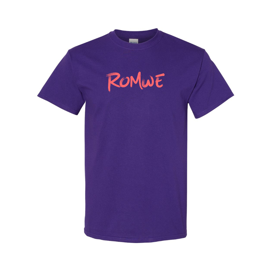 Men's Romwe Logo Cotton T-Shirt