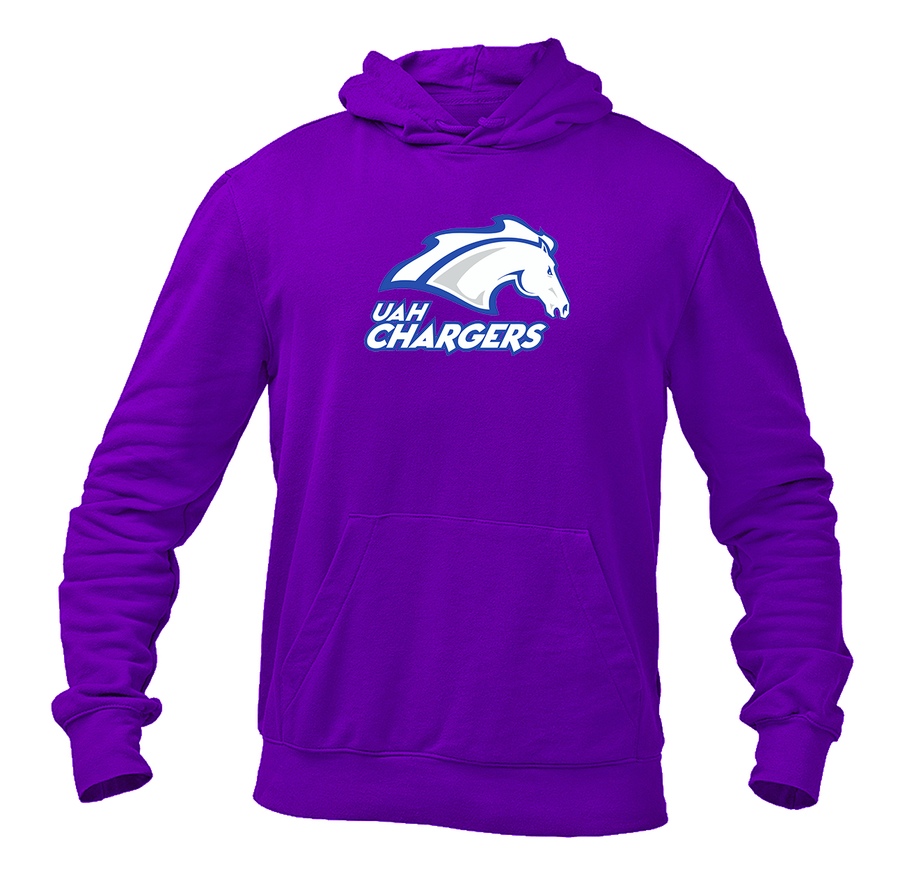 Men's Alabama Huntsville Chargers Gildan  Heavy Blend Hooded Sweatshirt