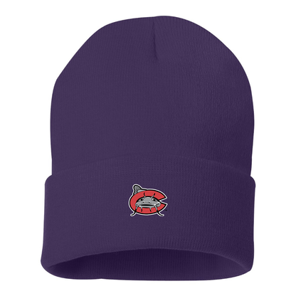 Carolina Mudcats Logo Beanie Hat