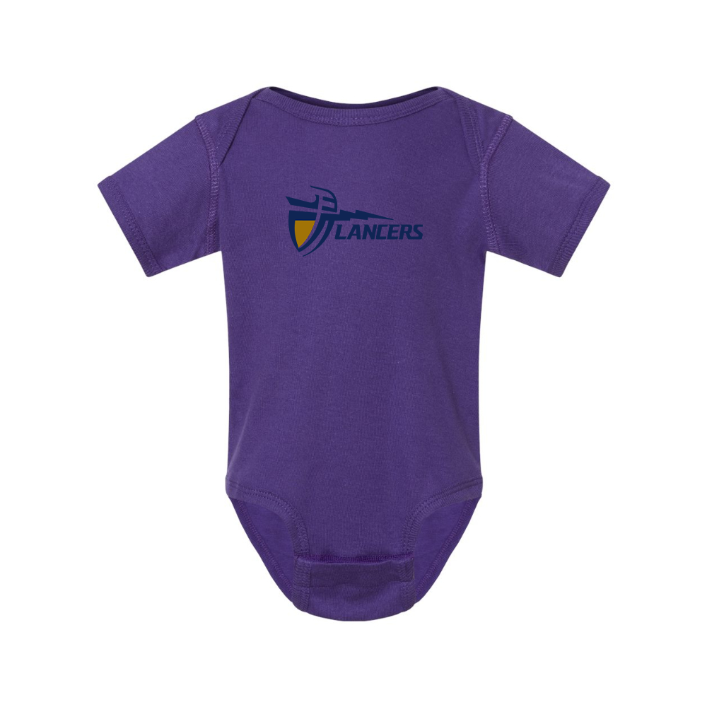 California Baptist Lancers  Rabbit Skins Infant Baby Rib Bodysuit