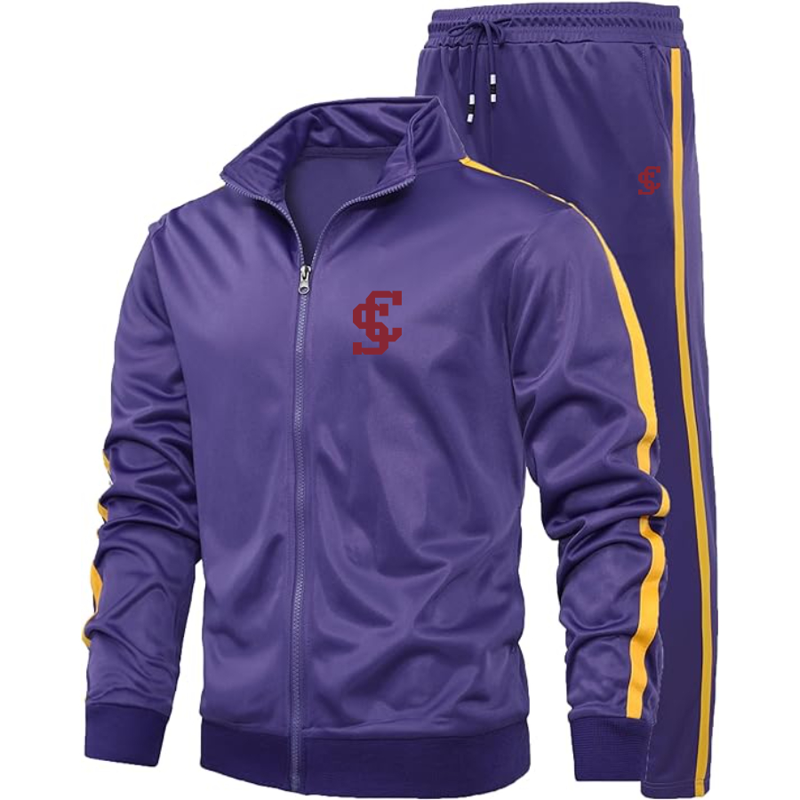 Men's Santa Clara Broncos Logo  Dri-Fit TrackSuit