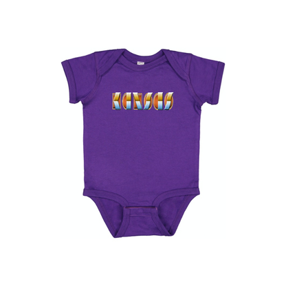 Kansas Logo Baby Romper Onesie