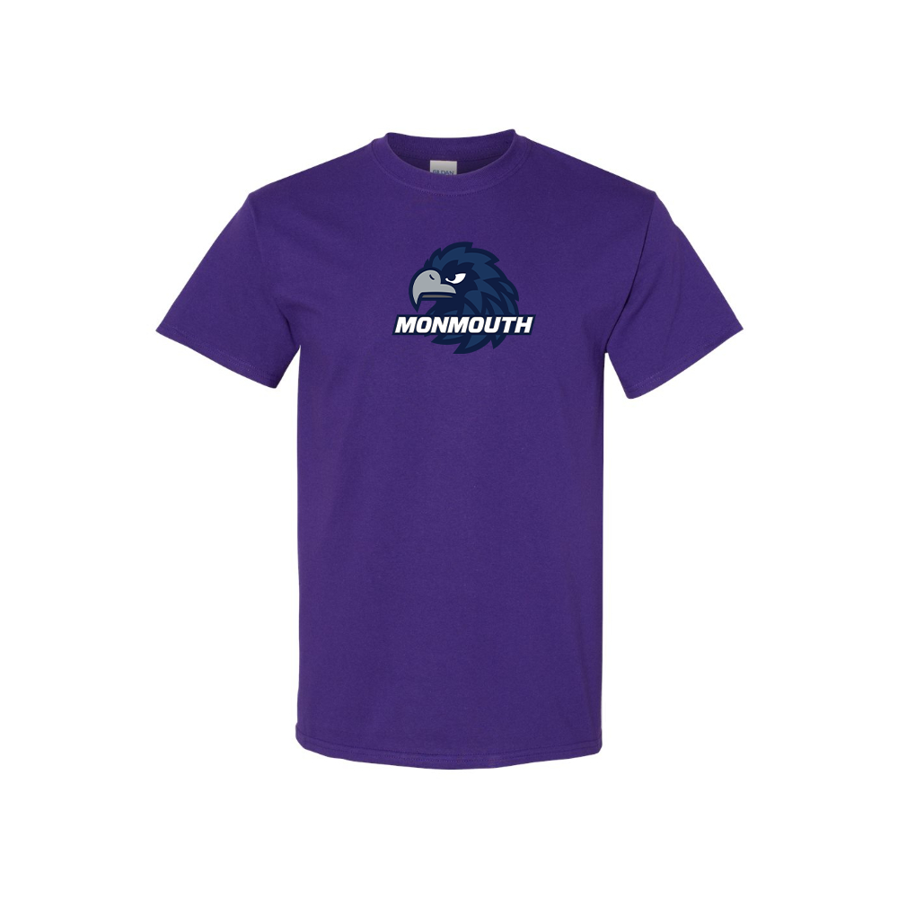 Men's Monmouth Hawks Logo Cotton T-Shirt
