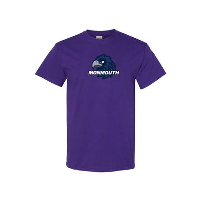 Men's Monmouth Hawks Logo Cotton T-Shirt