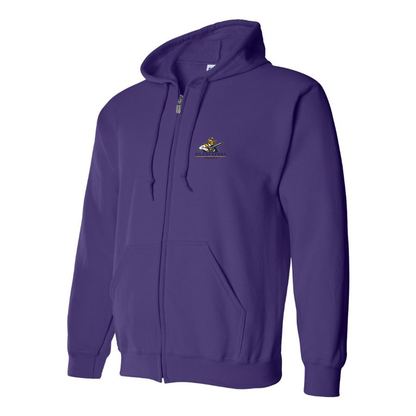 Men's Atlanta Gladiators Logo Zipper Hoodie