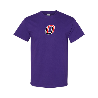 Men's Nebraska Omaha Mavericks Logo  Cotton T-Shirt