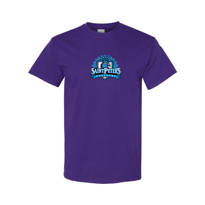 Men's Saint Peters Peacocks Logo Cotton T-Shirt