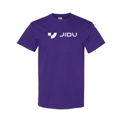 Men's Jidu Logo Cotton T-Shirt