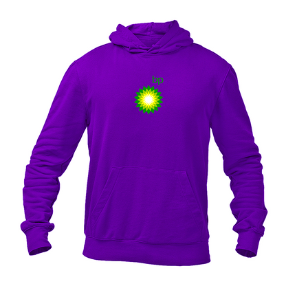 Men's  BP Oil Logo Gildan  Heavy Blend Hooded Sweatshirt