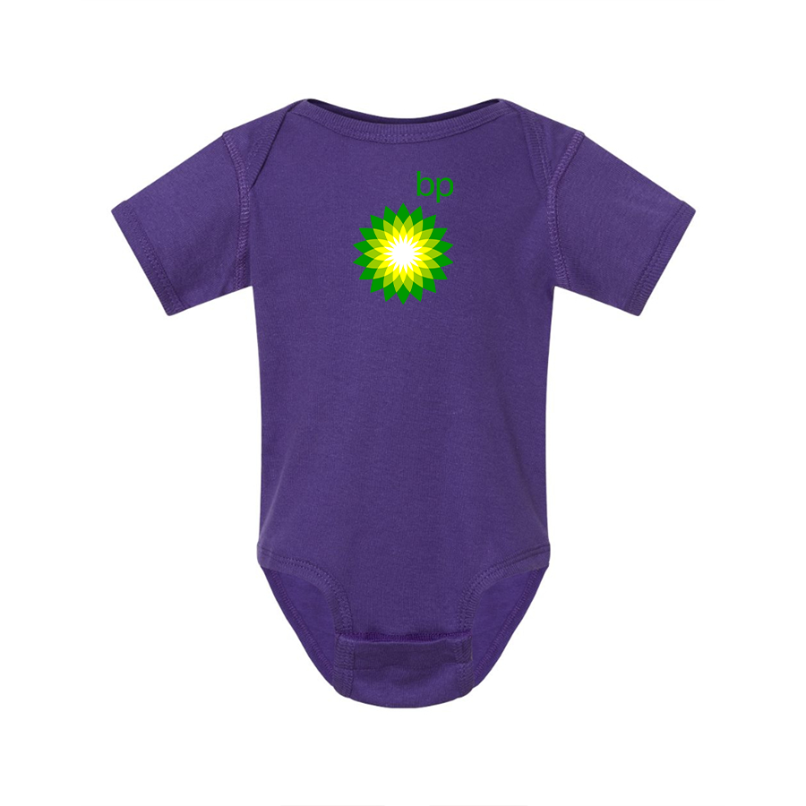 BP Oil Logo Rabbit Skins Infant Baby Rib Bodysuit