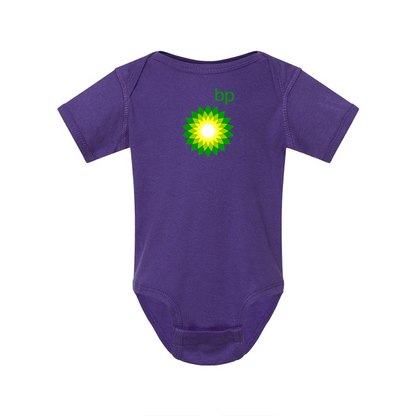 BP Oil Logo Rabbit Skins Infant Baby Rib Bodysuit