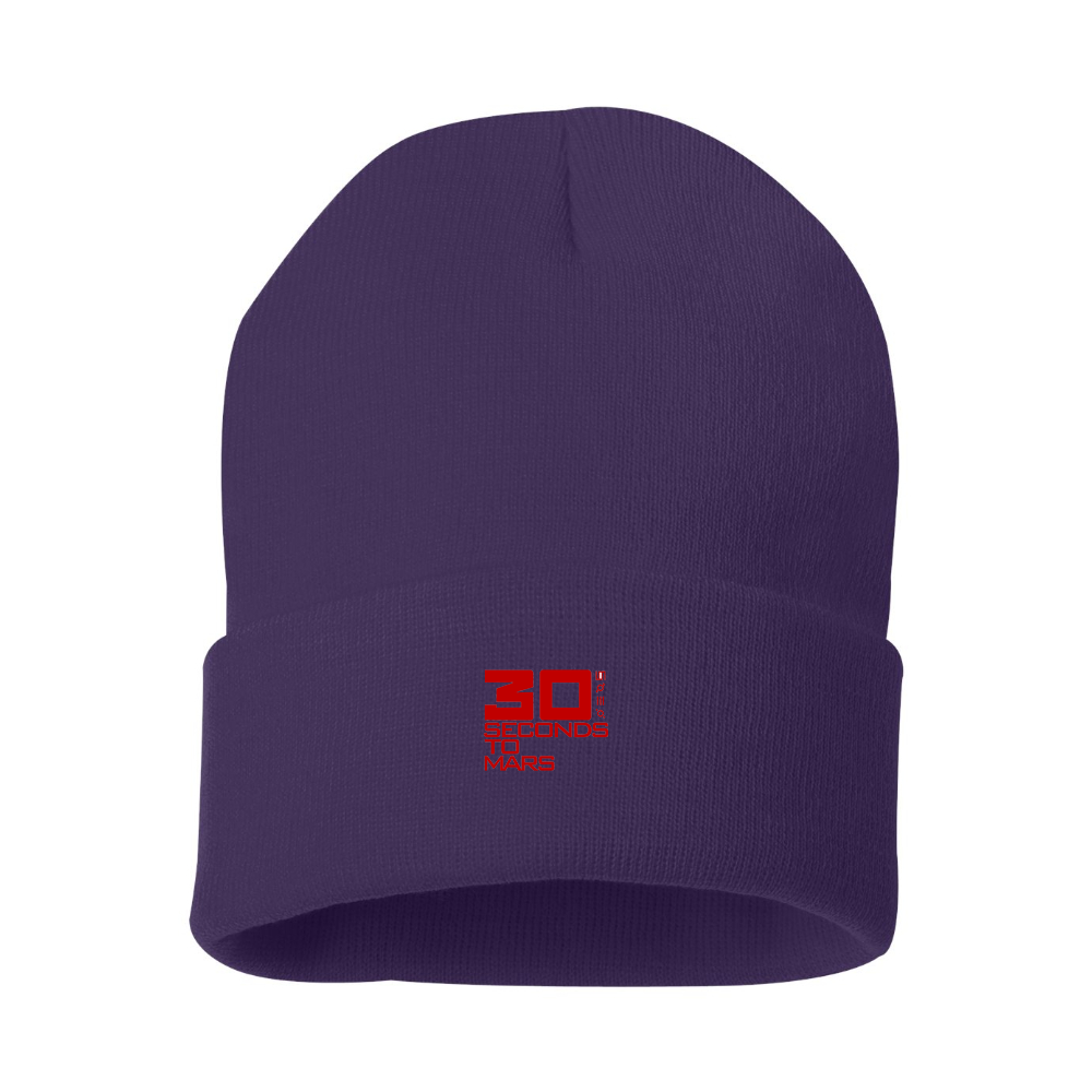 30 Seconds To Mars Logo Beanie Hat