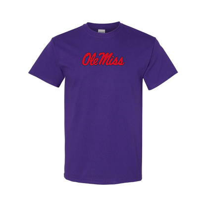 Men's Mississippi Rebels Logo Cotton T-Shirt