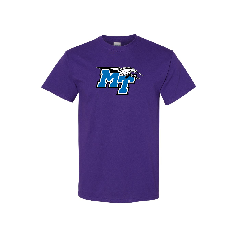 Men's Middle Tennessee Blue Raiders LogoCotton T-Shirt